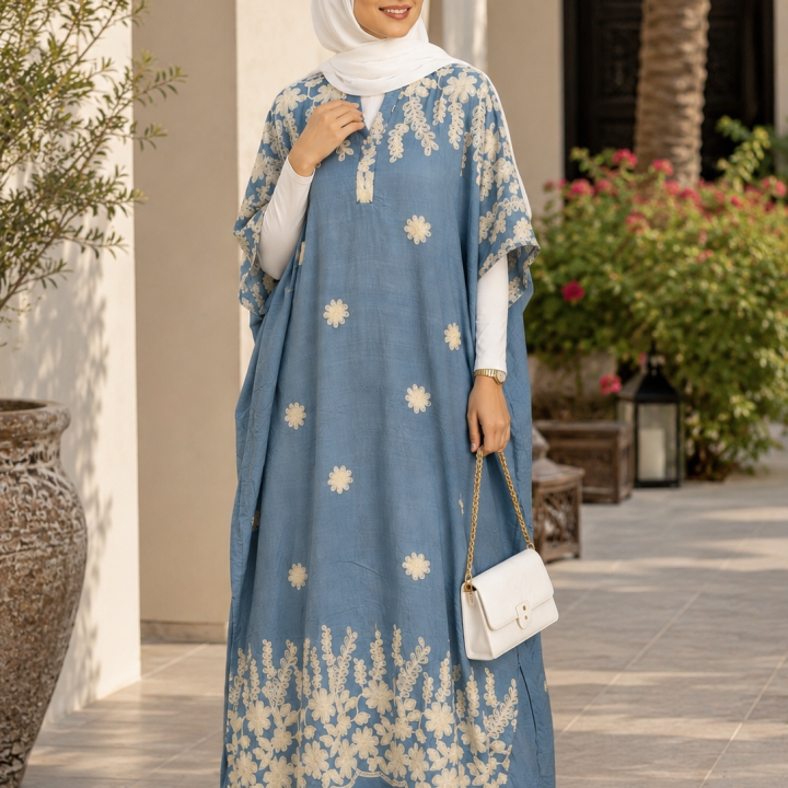 AURELIA SKY KAFTAN | NILOFER HADHI | DUBAI MAXI | 402