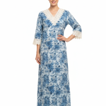 COTTON V NECK MAXI | NILOFER HADHI BRAND