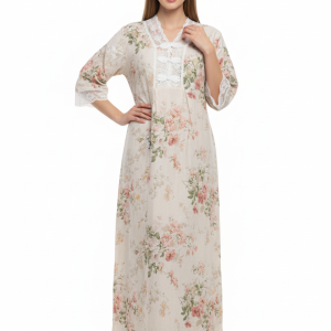 FLORAL RAYON MAXI