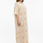 SQUARE NECK RAYON MAXI | ZHONG BRAND