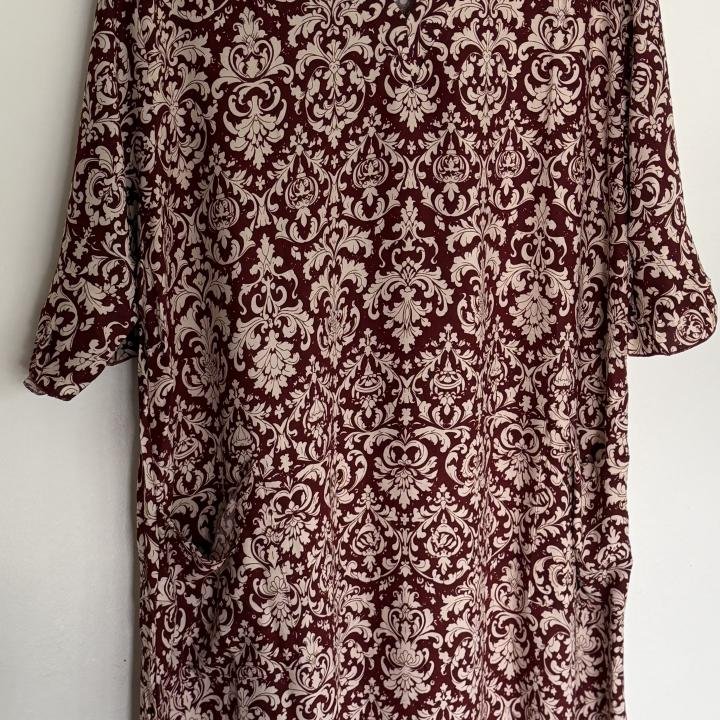 V neck pocket maxi || 905.