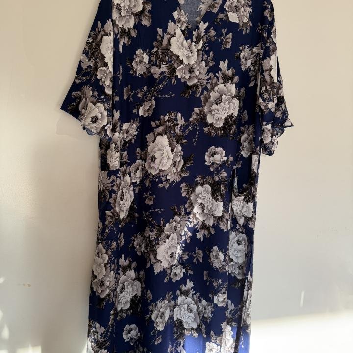 V neck pocket maxi || 905.