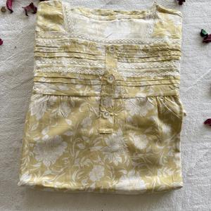 SOFT YELLOW FULL SLEEVE MAXI | DUBAI MAXI |504