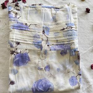 SOFT BLUE FULL SLEEVE MAXI | DUBAI MAXI | 504