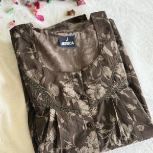 HALF SLEEVE FEEDING MAXI | INDIAN MAXI |507