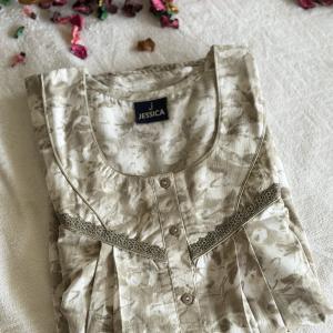 HALF SLEEVE FEEDING MAXI | INDIAN MAXI |507