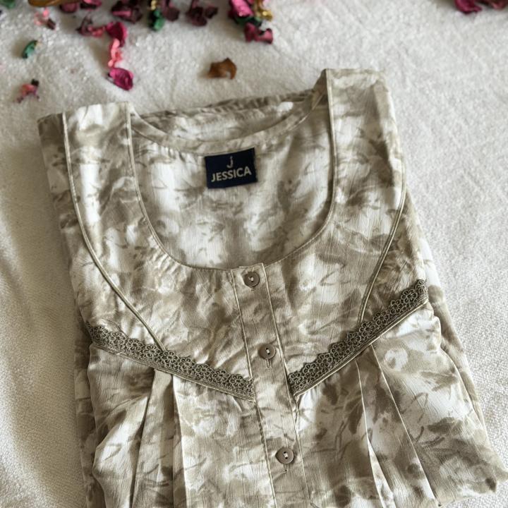 HALF SLEEVE FEEDING MAXI | INDIAN MAXI |507