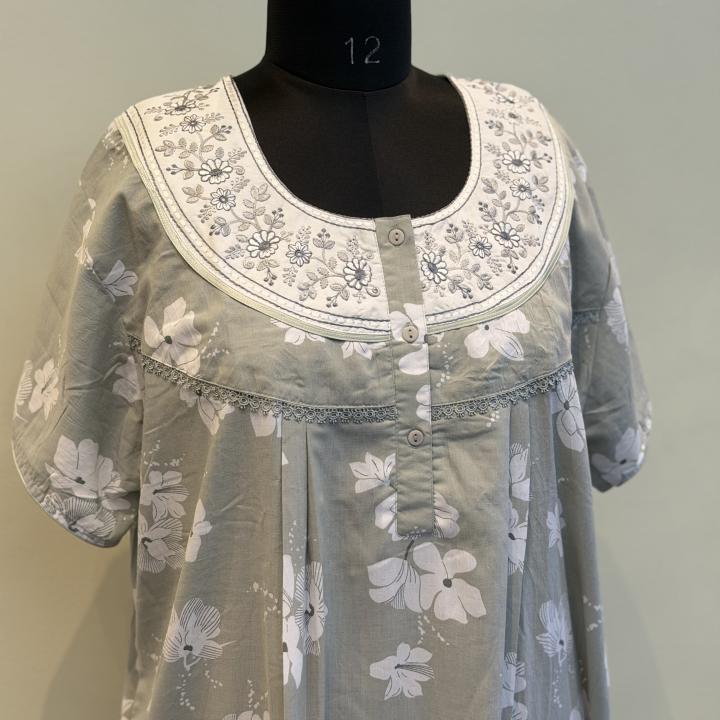 HALF SLEEVE FEEDING MAXI | INDIAN MAXI |507