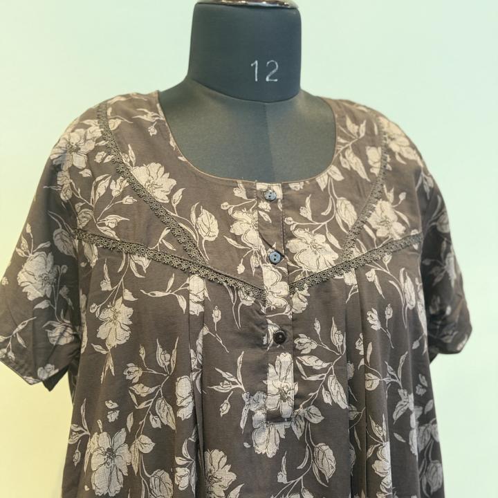 HALF SLEEVE FEEDING MAXI | INDIAN MAXI |507