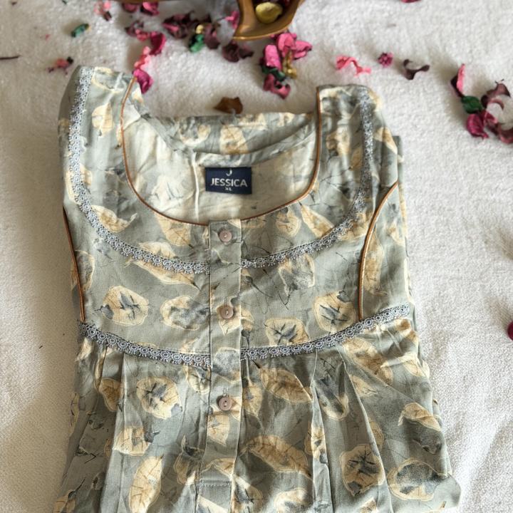 HALF SLEEVE FEEDING MAXI | INDIAN MAXI |507