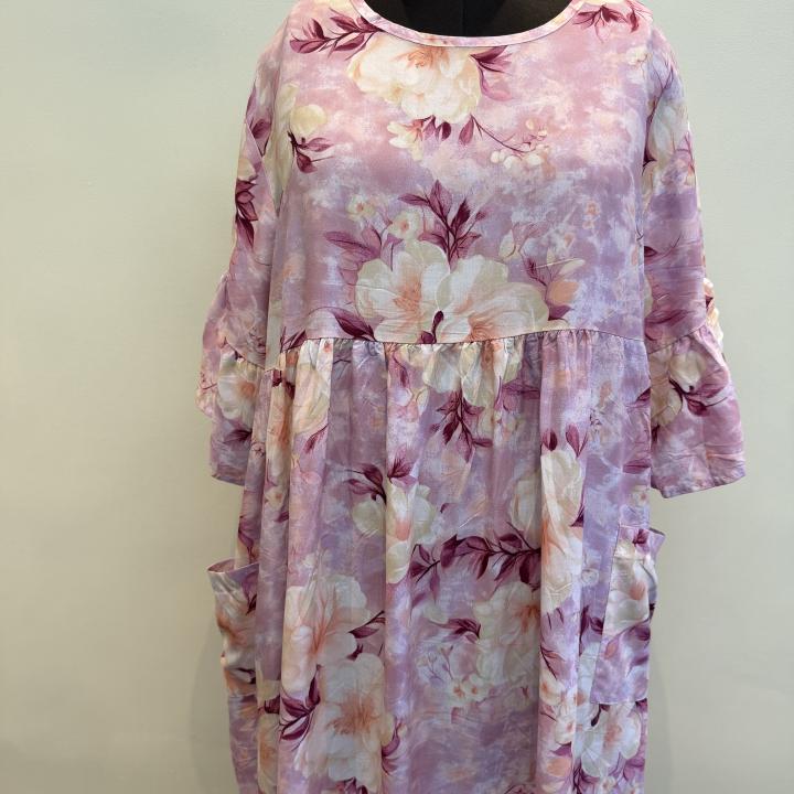 FLORAL COMFORT FLARE MAXI | DUBAI MAXI | 501