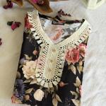 RAYON KAFTAN SLEEVE MAXI | DUBAI MAXI | 505