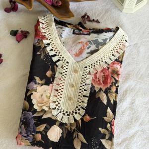 RAYON KAFTAN SLEEVE MAXI | DUBAI MAXI | 505