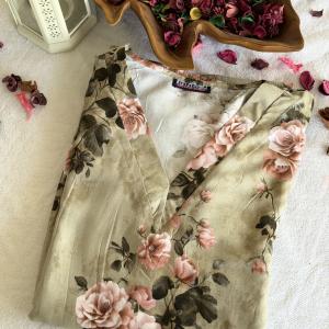 V NECK POCKET MAXI | DUBAI MAXI