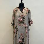 V NECK POCKET MAXI | DUBAI MAXI