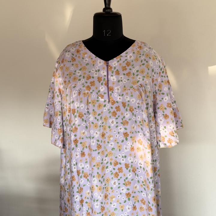 ZIP BREEZE FLORAL FEEDING MAXI | DUBAI MAXI | 502