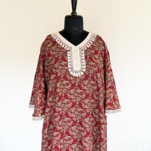 RAYON KAFTAN SLEEVE MAXI | DUBAI MAXI | 505