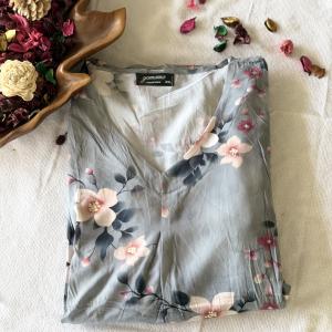 PETAL DRIFT V-NECK MAXI |  504