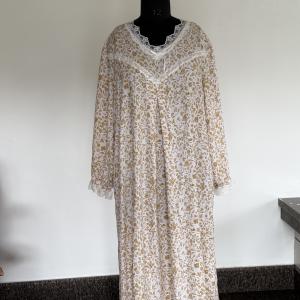 DEW FLOW V NECK MAXI | FULL SLEEVE DUBAI MAXI | 504