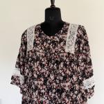FAWN BLOOM MAXI | BALOON SLEEVE DUBAI MAXI | 513