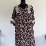 FAWN BLOOM MAXI | BALOON SLEEVE DUBAI MAXI | 513