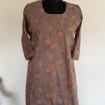 BISCUIT TONE COTTON MAXI | INDIAN MAXI | 507
