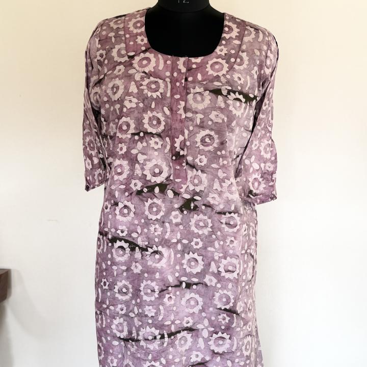 VIOLET TONE COTTON MAXI | INDIAN MAXI | 507