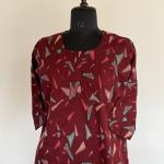 RICH RED TONE COTTON MAXI | INDIAN MAXI | 507