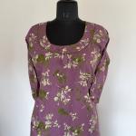 SOFT VIOLET TONE COTTON MAXI | INDIAN MAXI | 320
