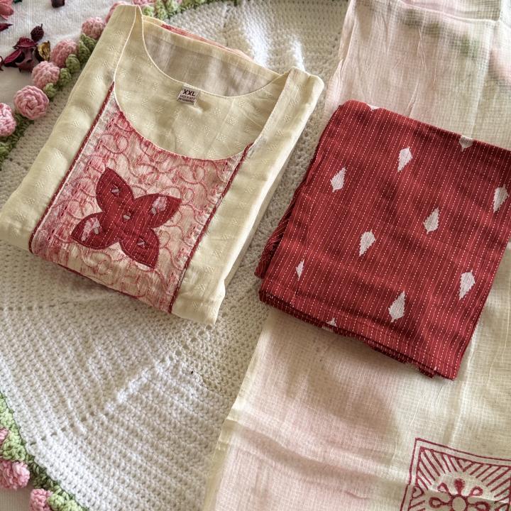 GULNAAR RED SUIT | NILOFER HADHI | 401