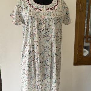 BLUISH WHITE FLOW MAXI | 533