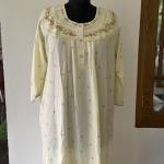 SOFT IVORY LACE MAXI | INDIAN MAXI | 507