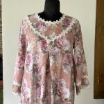 FLORAL V NECK LAYS MAXI | DUBAI MAXI | 504