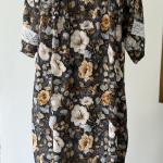 MOON PETAL FLOW MAXI | BALOON SLEEVE DUBAI MAXI | 513