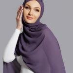 MALAYSIAN GEORGETTE HIJAB | MOJA | NILOFER HADHI | 52 | 525