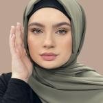 MALAYSIAN GEORGETTE HIJAB | MOJA | NILOFER HADHI | 58 | 525