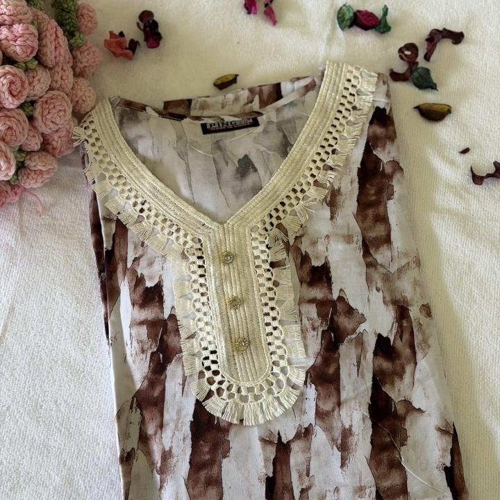 RAYON KAFTAN SLEEVE MAXI | DUBAI MAXI | 505
