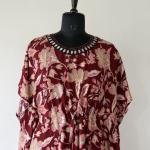 CHERRY BLOOM KAFTAN MAXI | 528