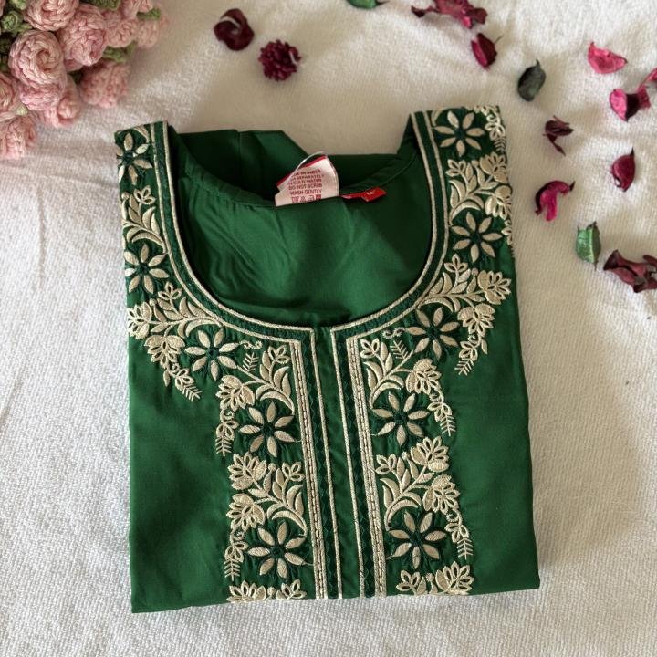 LEAF GREEN SOLID MAXI | 529