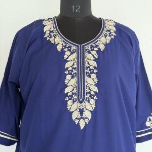 LUNAR BLUE SOLID MAXI | 529