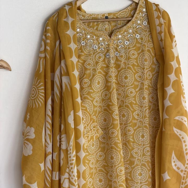 ZARIYA LUXE YELLOW SET | 401