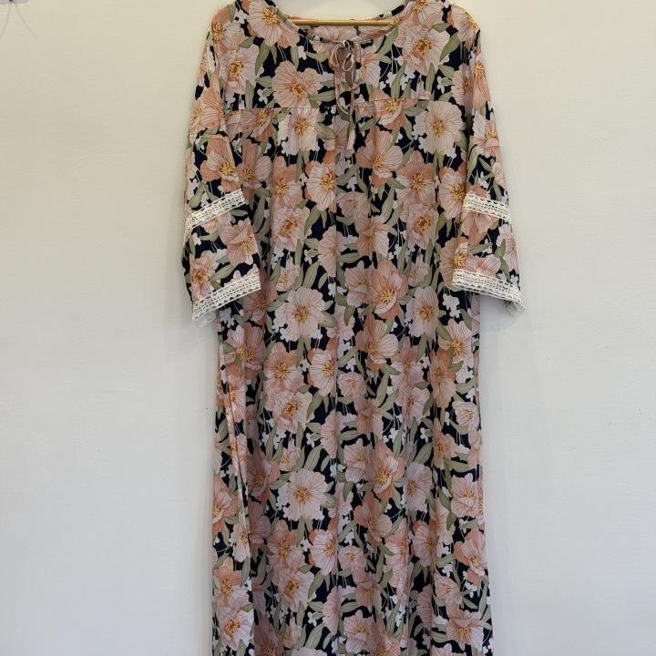 PURE PEACH TIE MAXI | DUBAI MAXI | 530