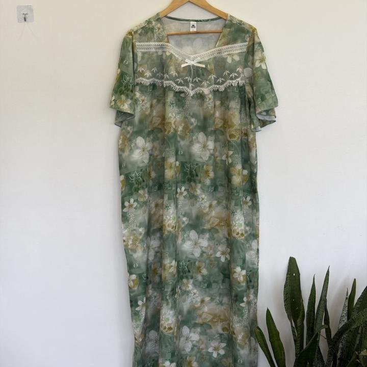OLIVE VEIL FLOW MAXI | DUBAI MAXI | 531
