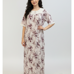 SQUARE NECK RAYON MAXI | ZHONG BRAND